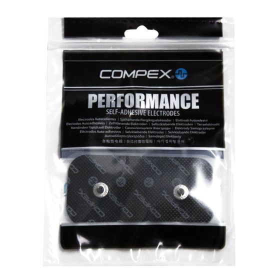 Electrodes COMPEX SNAP Performance carrée 5x5 et rectangulaire 5x10
