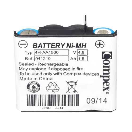 Batterie pour Compex Edge, Energy, Fit pour appareil médical - 2000mAh 4,8V  NiMH